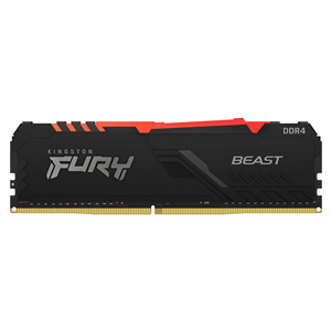 Mémoire PC DDR4 KINGSTON Fury Beast RGB 8 Go 3200 Mhz