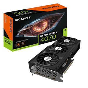 Carte graphique GIGABYTE RTX 4070 Windforce OC 12G - NOUVEAU